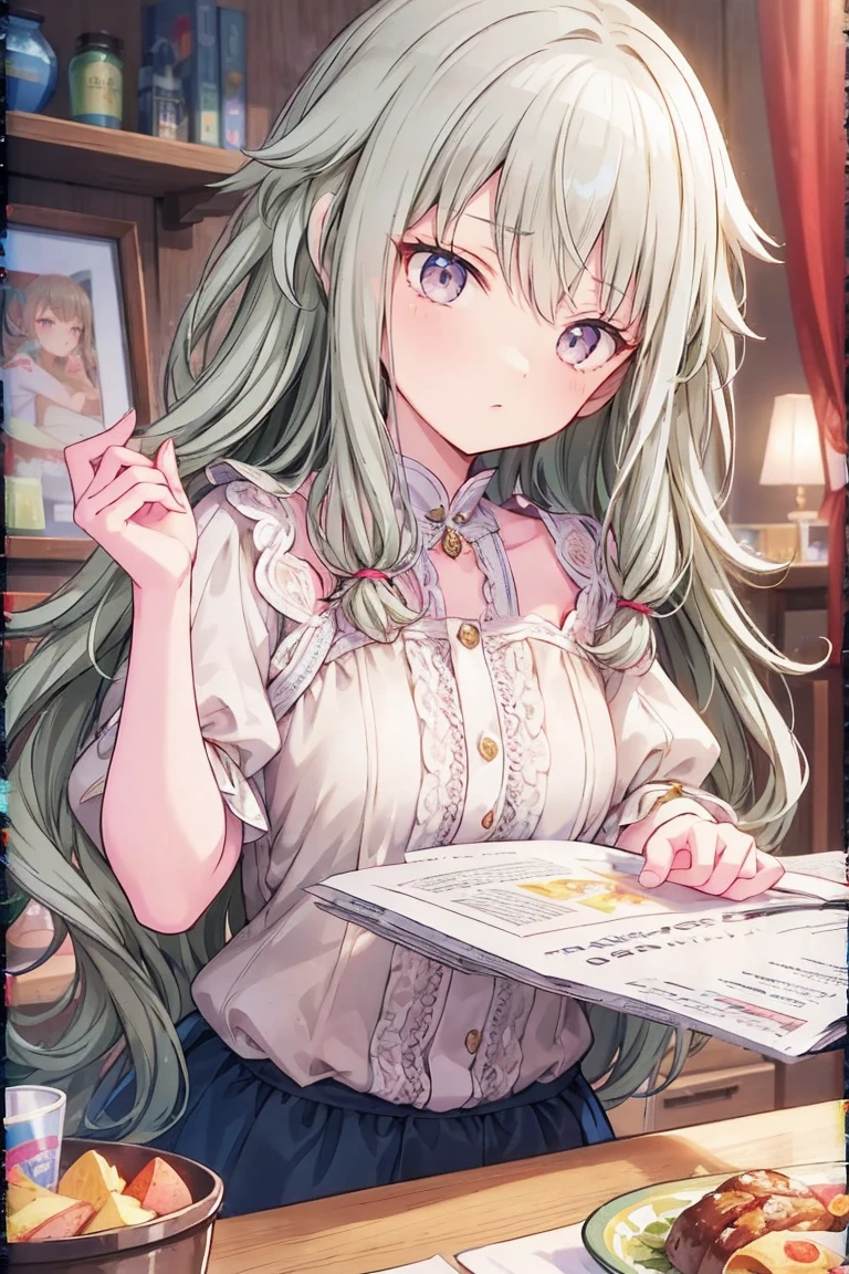 (Tabletop:1.2)、masterpiece、Best image quality、(Front facing)、Face the camera、Fluffy hair、Delicate eyes、A lovely big smile, 最high quality、girl、1 person、masterpiece, Most detailed, high quality、Shiny Hair、Very fine and beautiful bright eyeedium chest、nose blush、Very detailed, clear and beautiful face, Awards, (Anatomically correct)、Reach out