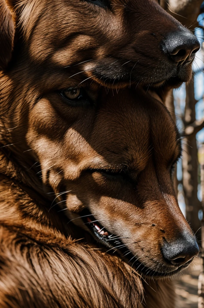 man bark