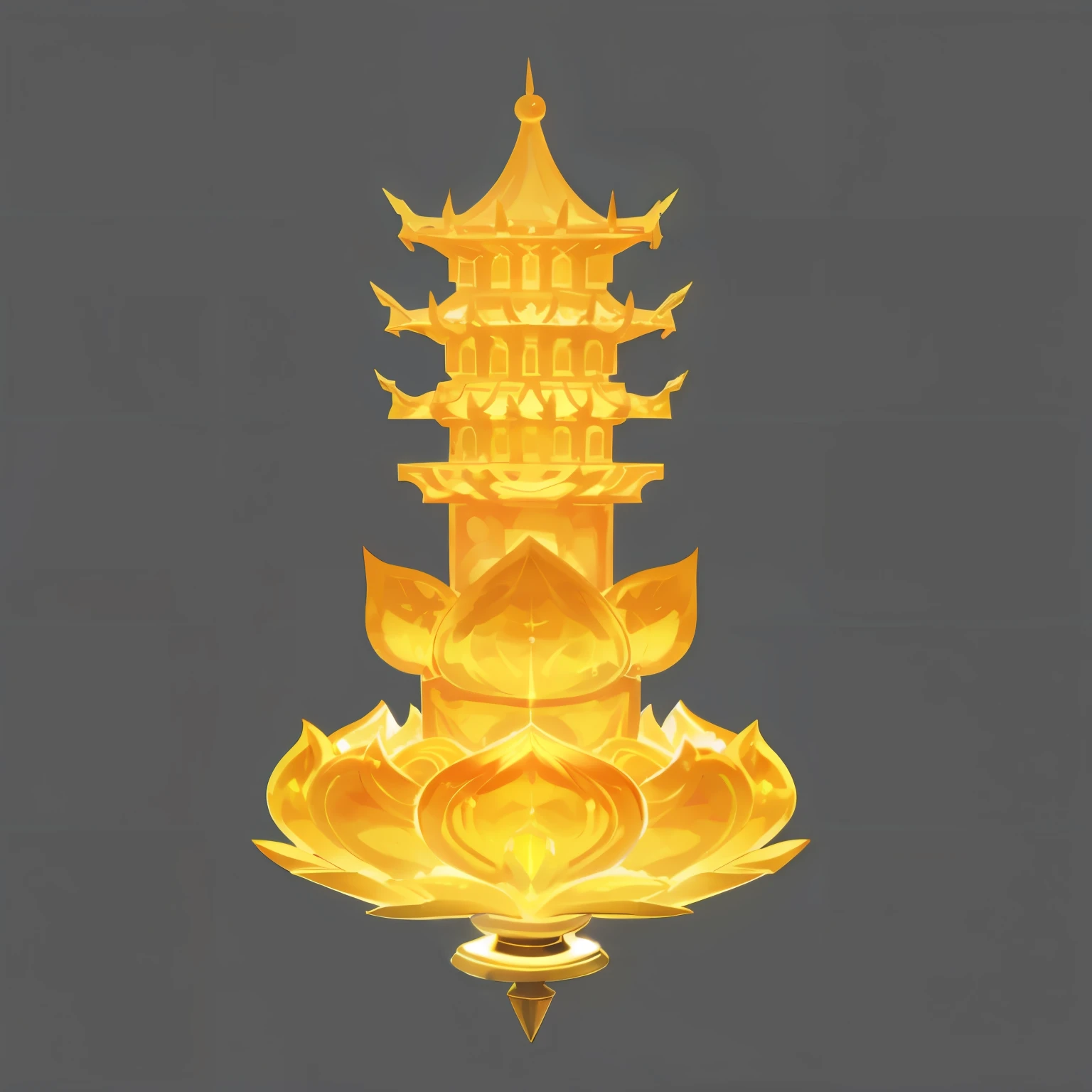Crystal Tower,architecture,Glowing crystal