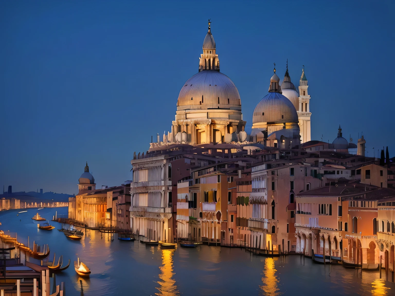 Cityscape from the perspective of Alafud,There is a cathedral in the background, Venice at dusk, Italian Renaissance architecture, Italy Mediterranean City, Italy, Venice, Venice biennale, There are huge domes and arches, Beautiful high resolution, The Eternal City, beautiful city, Baroque architecture, beautiful place, Brightly lit building, Venice biennale's golden lion, Stunning images, Incredibly beautiful