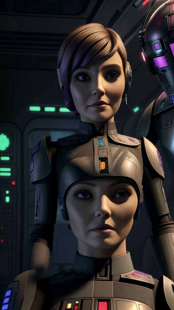 Droid wasted no time beginning the Decraniated surgery on its patient, her file highlighted just how dangerous she was and it had no interest in finding out first hand. With lightning quick precision the droid cut the mandalorians head open, revealing the quivering brain within still rapidly throbbing despite the sedative chemicals flooding it. Without skipping a beat the droid tossed her skullcap into a medical waste bin, she wouldn’t be needing it in her new life. As the droid was preparing for the next step Droid wasted no time beginning the Decraniated surgery on its patient, her file highlighted just how dangerous she was and it had no interest in finding out first hand. With lightning quick precision the droid cut the mandalorians head open, revealing the quivering brain within still rapidly throbbing despite the sedative chemicals flooding it. Without skipping a beat the droid tossed her skullcap into a medical waste bin, she wouldn’t be needing it in her new life. As the droid was preparing for the next step Sabine groaned, her eyes slowly opening as the injection began to wear off. The droid made a surprised beep and rushed over to the woman, quickly gripping her brain and lifting it upwards. With one quick slice of a scalpel the droid severed Sabine’s brainstem, completely separating the rebellious woman from her body. Without her brain Sabine simply went limp, her eyes and mouth drooping with drool flowing from her lips.Normally when a human is converted into a Decraniated their grey matter is simply destroyed, with a droid processing unit installed in its place the brain is no longer needed. This time was different though, the droids master had made special arrangements for what remained of Sabine once her body was made into a servile cyborg. Safely placing Sabines brain to the side the droid got to work connecting the droid control unit to what remained of Sabine’s brainstem, functionally making her a droid with a human body that only exists to serve. i