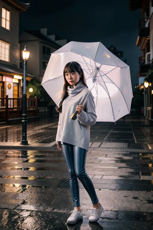 ((He wears a translucent raincoat made of vinyl.))、((front view))、(highest quality、masterpiece)、NSFW、Stylish nudity、embarrassing、blush、Female photographer、stylish room、cute room、Life、photo collection for girls、8k、flower crown、looking at the viewer、wavy hair、laughter、open your mouth and smile、smile、Good atmosphere on site