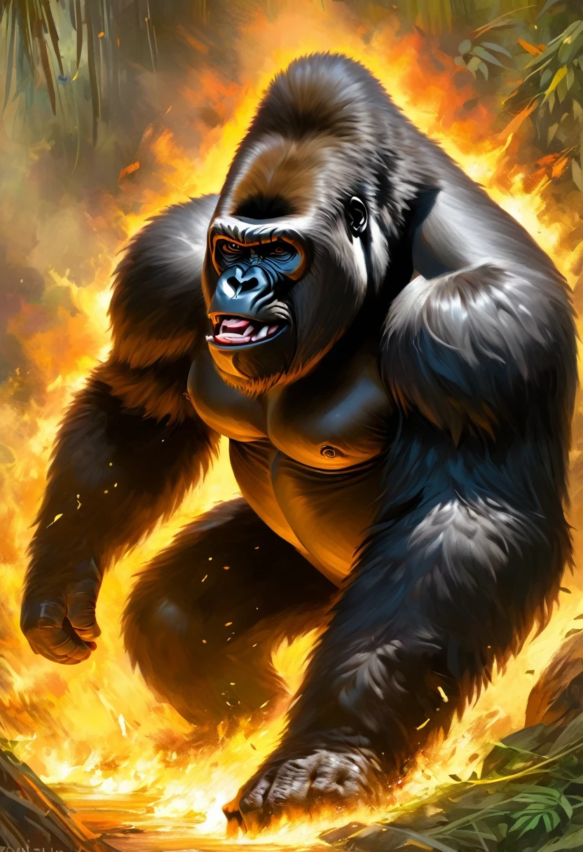 Rampaging Gorilla