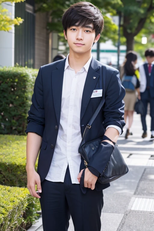 A male university student from Tokyo, 2nd year in the Department of Economics