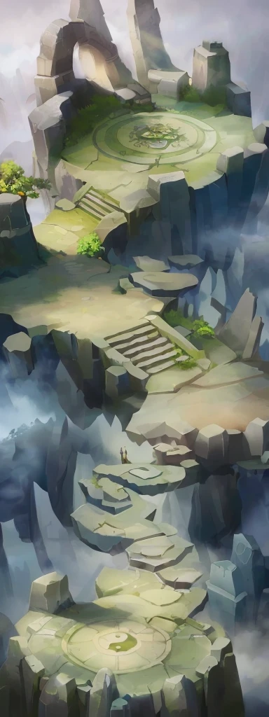 Chinese style，clear，high quality，Light and Shadow，8K， Vibrant colors，（concise），（The painting style is fresh）Concept Art, Arena Background, riot games Concept Art, painted as a game Concept Art, background technology, league of legends Concept Art, environment Concept Art, 2D Game Environment Design, Isometric Game Art, Background of the site, game Concept Art, Concept Art