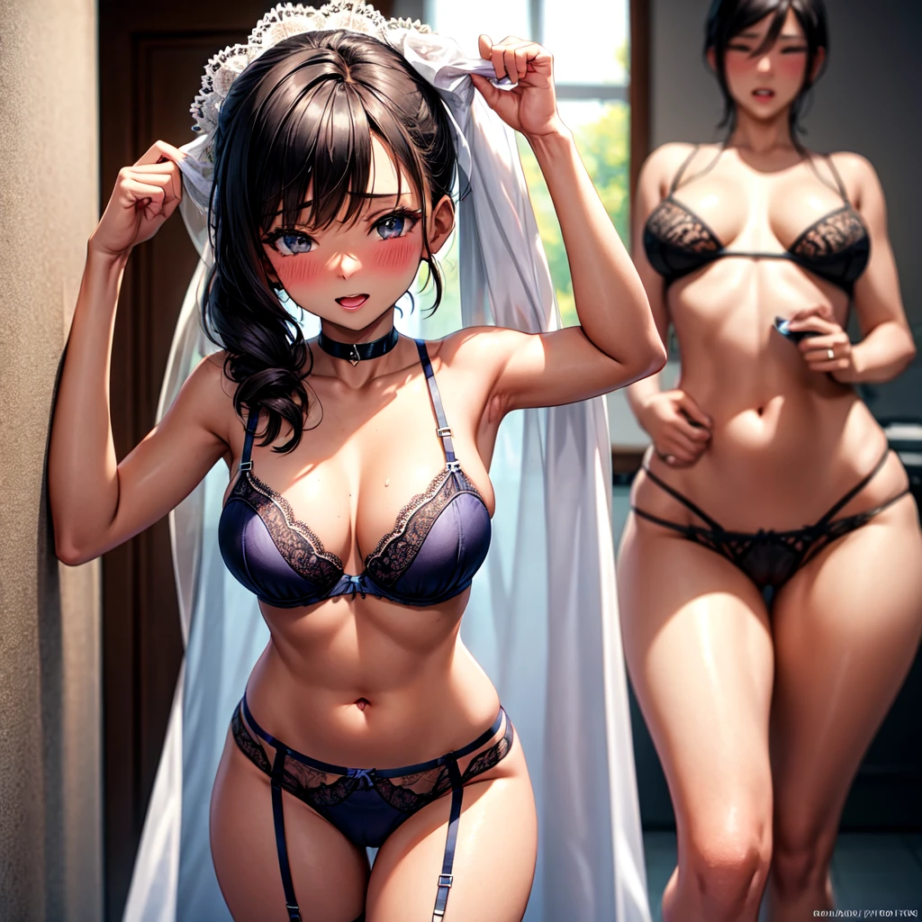 dark skin, , blushed, lace-lingerie, wedding lingerie, lusrgasm.