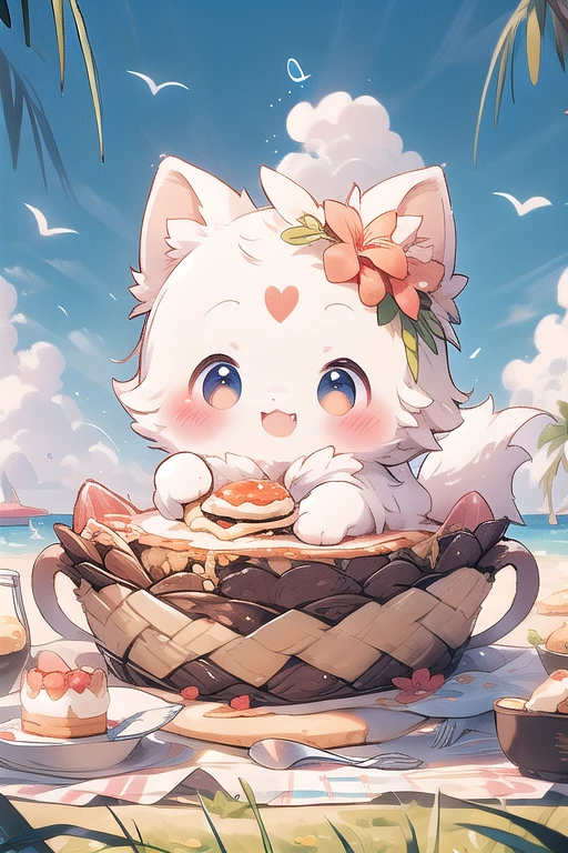 Chibi as pie