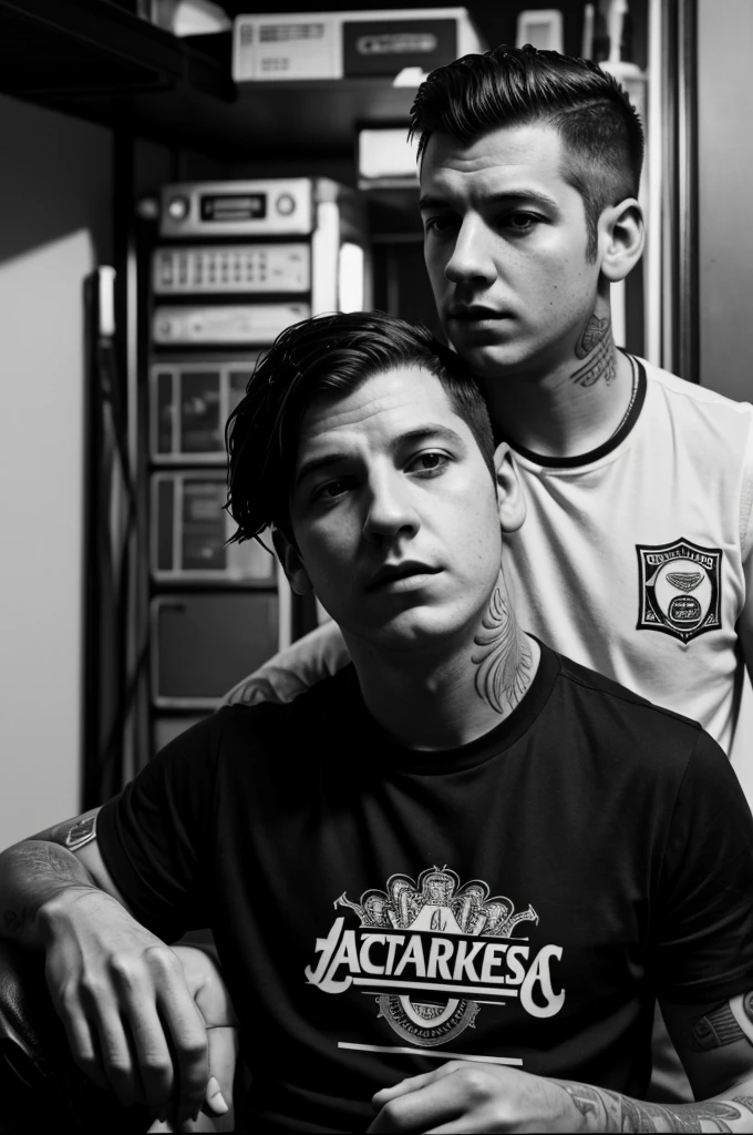 Tatoo of The Ultracheese by Arctic Monkeys black and white