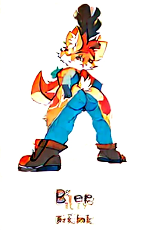 Bushes Poke it in Stick it out above your butt Fluffy tail bat_Jiggle big butt