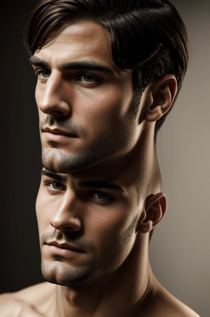 A photo of a hero, No mask, 1920s, Handsome, Delicate face, Looking at the camera, portrait, 8K Ultra HD, high quality