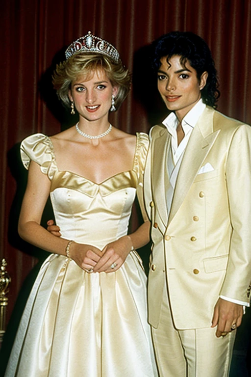 Princess Diana and Michael Jackson