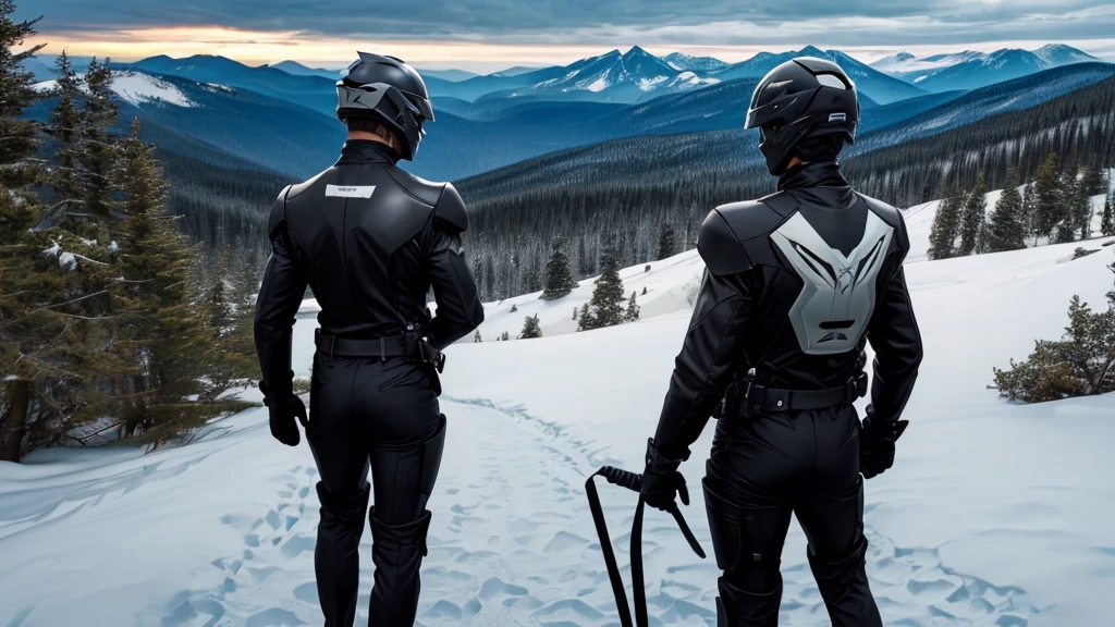 A Luxury Sales Suit man wearing a black rider full-face helmet overlooking wilderness,full body,standard rider black full face helmet,back view of the man, background is a wilderness,a man overlooking wilderness,a man overlooking wilderness,a man overlooking wilderness,a man overlooking wilderness,a man overlooking wilderness,full body,full body,full body,full body,with black rider full-face helmet,with black rider full-face helmet,with black rider full-face helmet,wearing black rider full-face helmet,wearing black full-face helmet,wearing black full-face helmet,overlooking wilderness,overlooking wilderness,Back view,Back view,Back view,Back view,Draw people small,Draw people small,Spectacular views,Spectacular views,Spectacular views,lonely man,lonely man,a black full-face helmet,a black full-face,A Luxury Sales Suit man,with Luxury Sales Suit