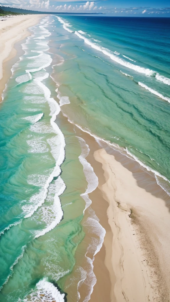 Background image: beautiful sandy beach