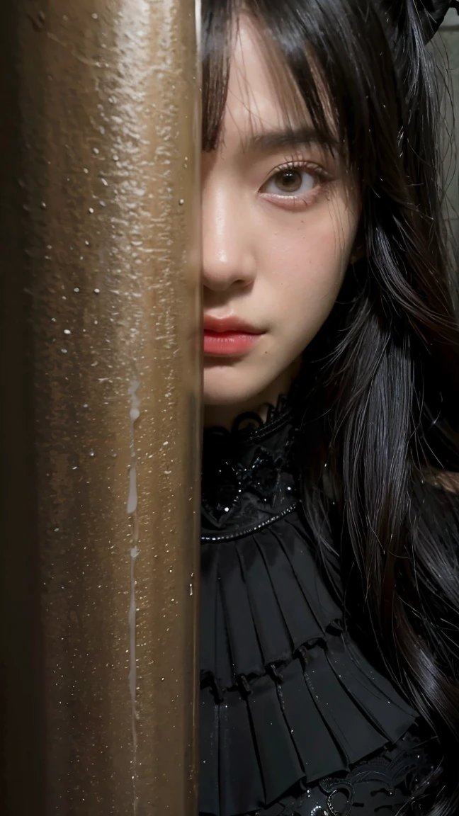 (extremely detailed 8k wallpaper), a medium shot photo of a fearful female necromancer, intricate, high detail, dramatic  