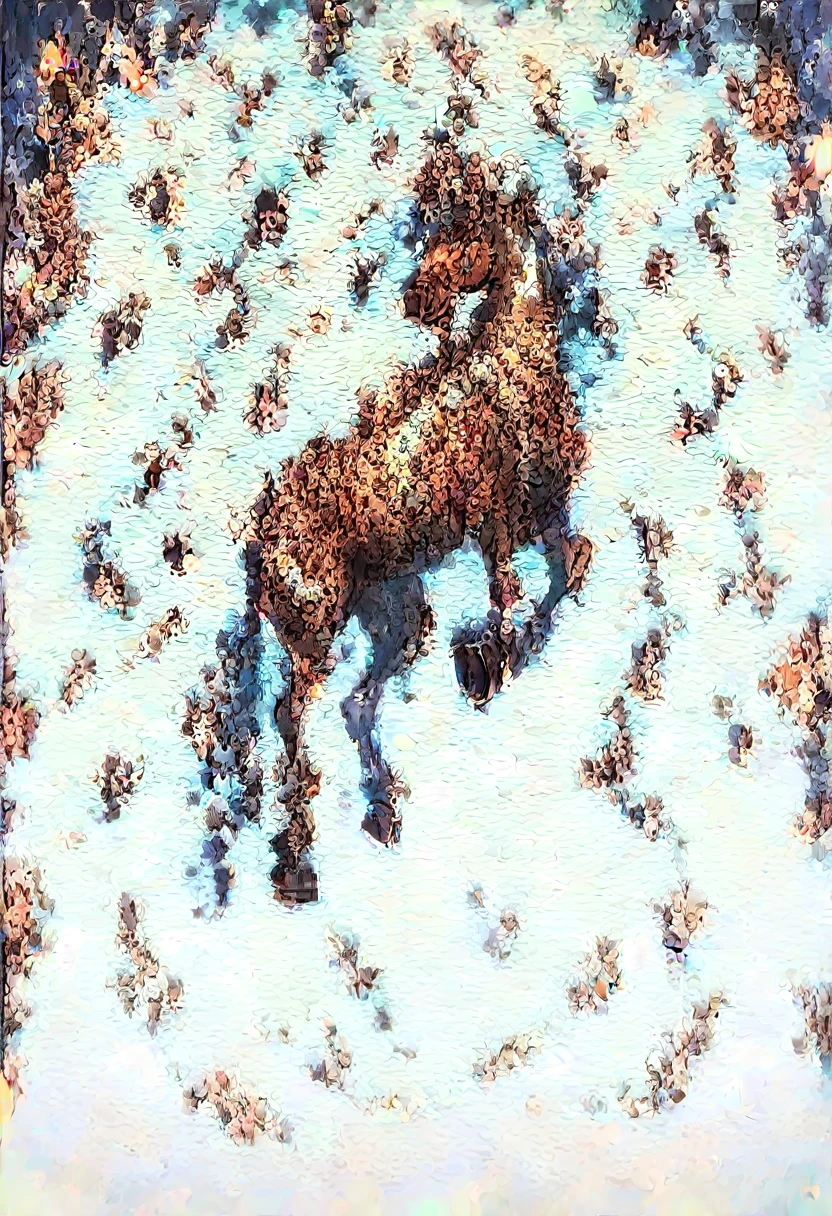 ((masterpiece, Highest quality)),((One girl)),Horse's ears, Portraiture,