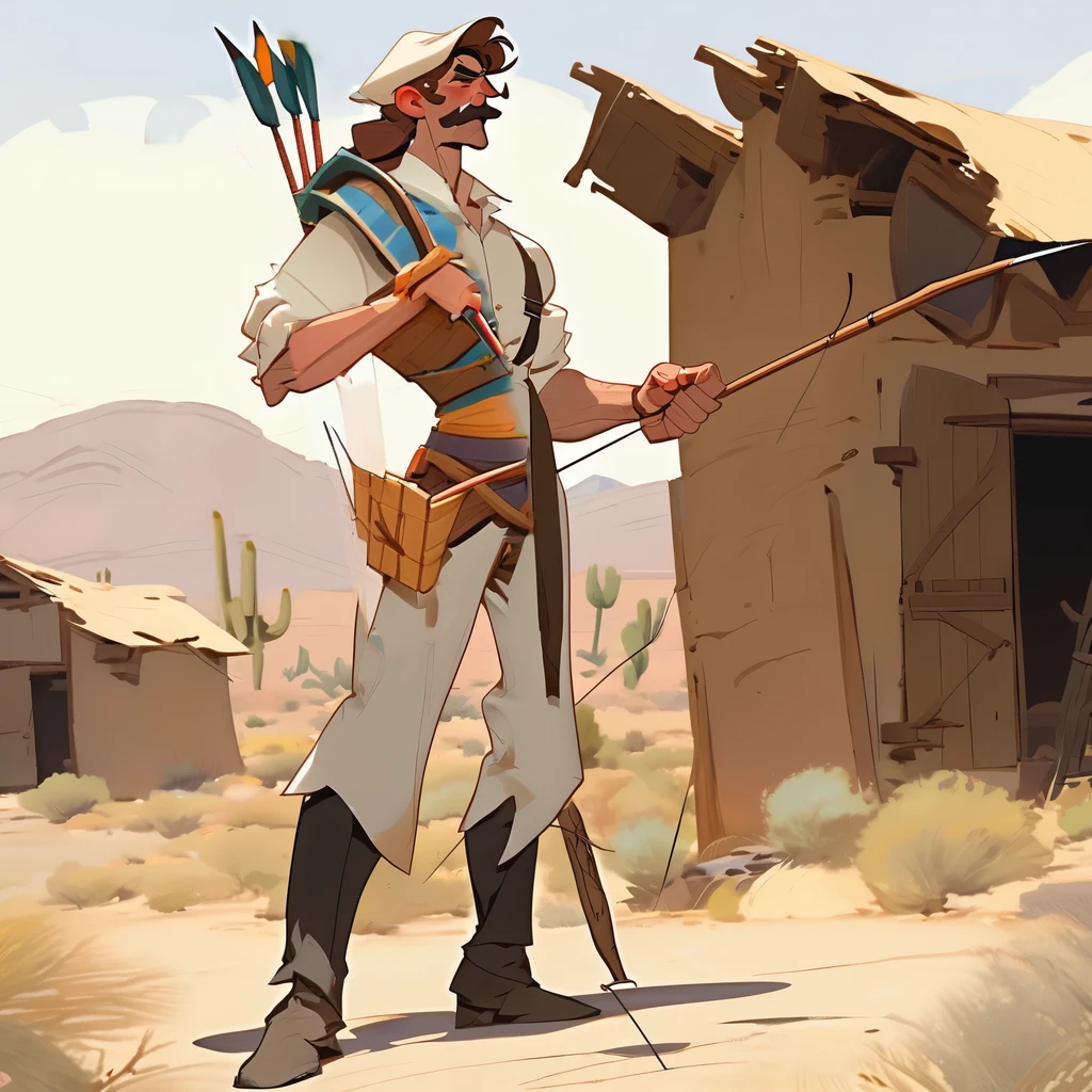Wooden archery 