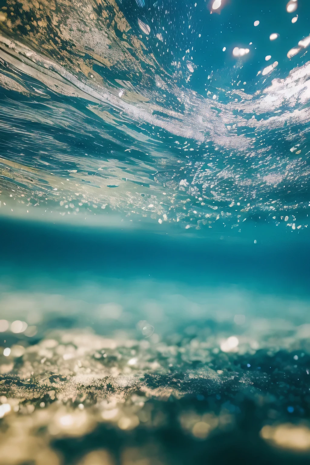 Elegantly photographed from underwater in clear water, Small depth of field,Capture the excitement、The essence of an inspiring moment. Glitter clings to their surfaces,Sparkle in soft sunlight, Reflecting sunlight,Create a sense of movement, Realistic images. Flowing blurred water background adds a sense of motion and energy, Make it a stunning, dynamic product hero shot.
Adopt a vibrant and attractive magazine style, This macro photography masterpiece showcases the beauty and charm of nature's tiniest wonders. The high-definition, detailed and realistic skin adds to its irresistible appeal, Make it an extraordinary experience