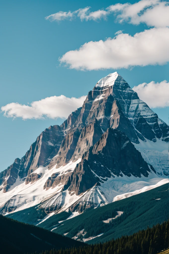 A beautiful mountain