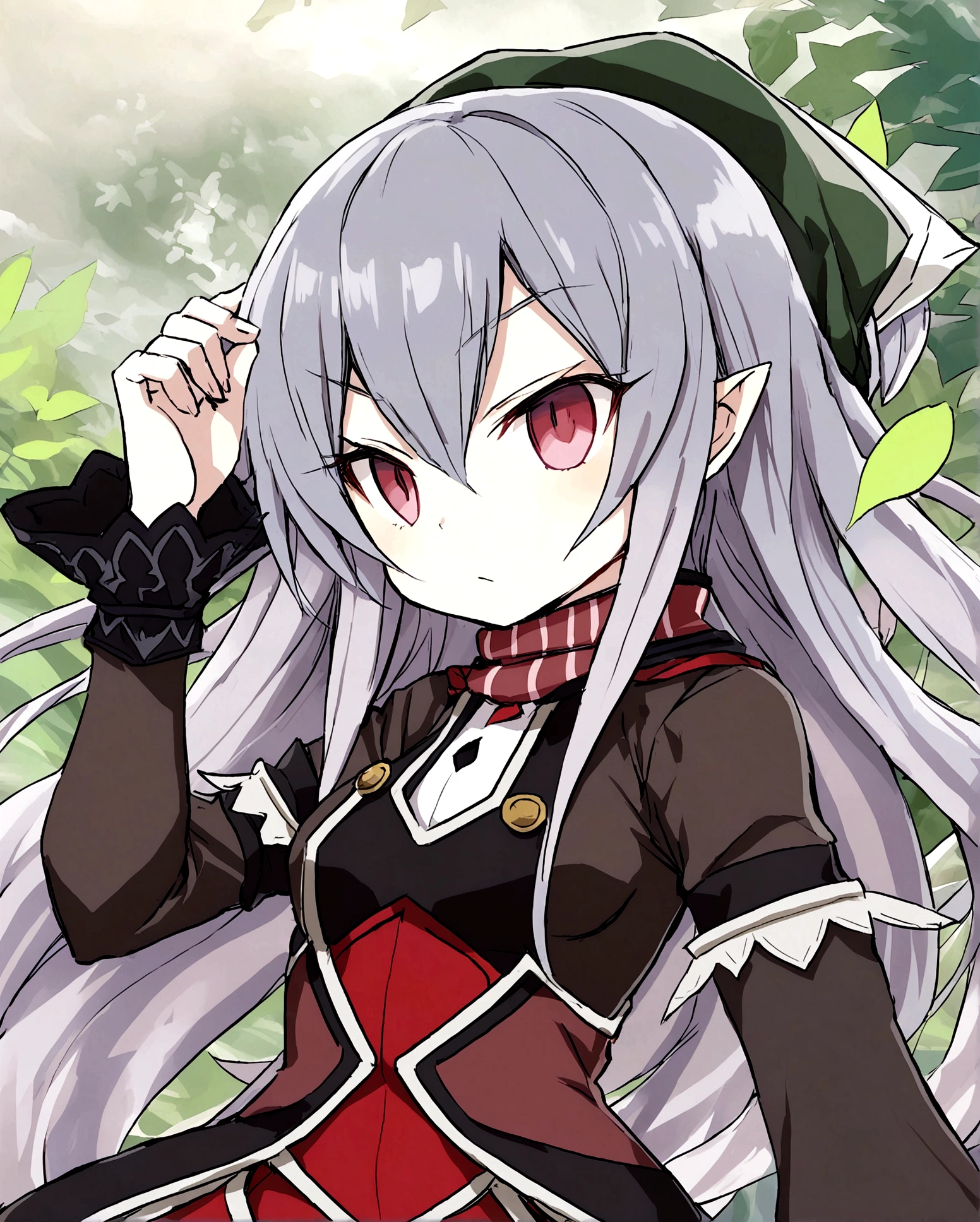 Etrian odyssey character, nomad, fighter