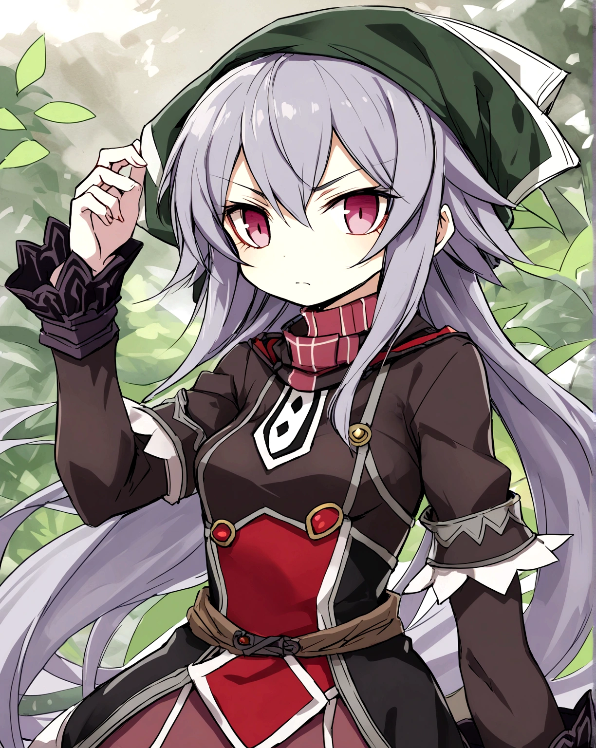 Etrian odyssey character, nomad, fighter