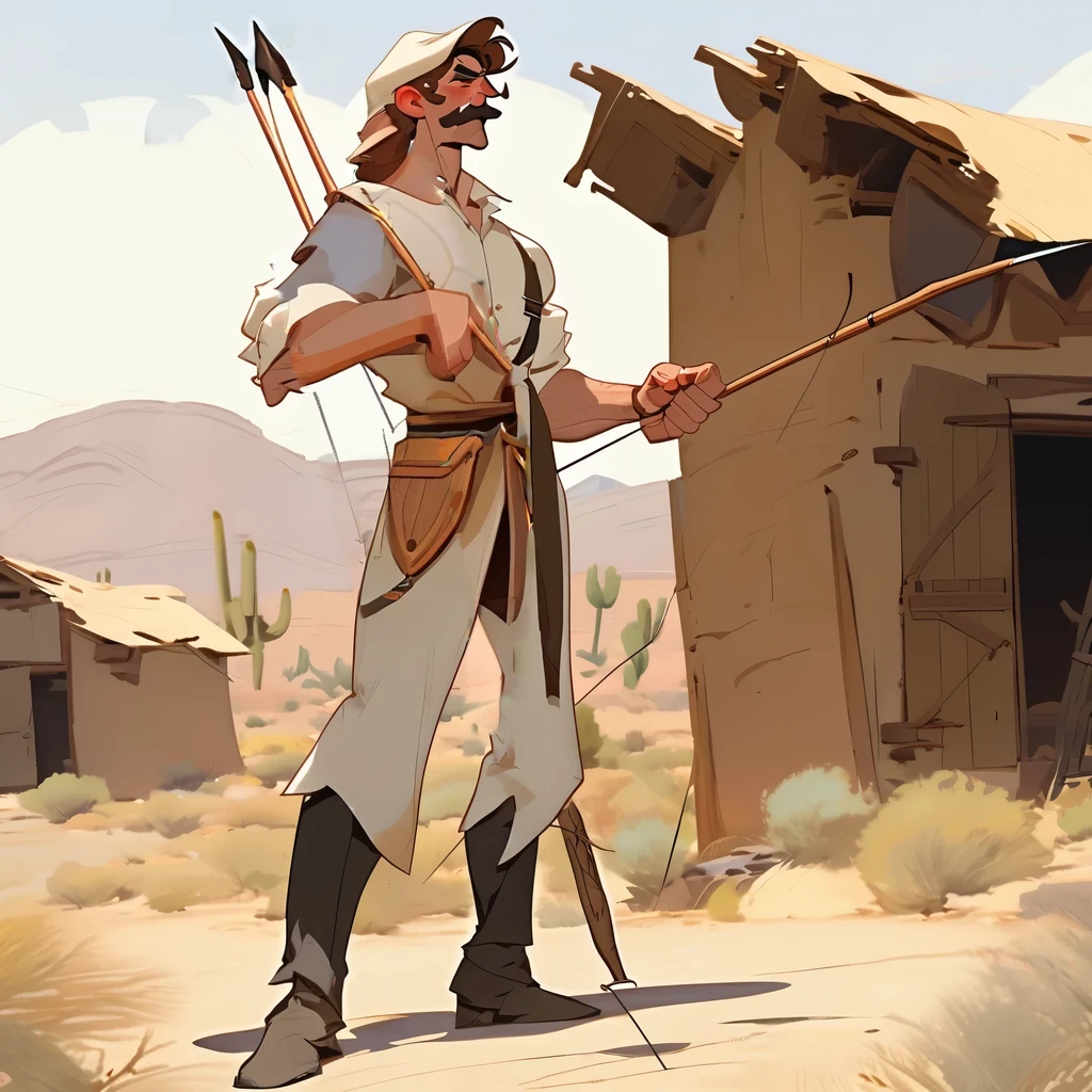 Wooden archery