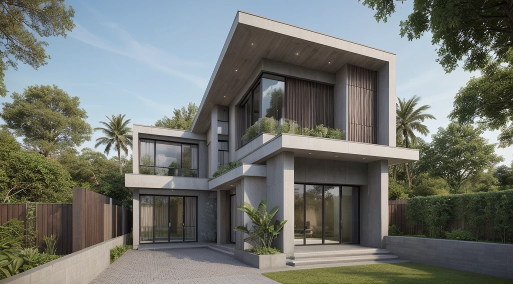 ((best quality)), ((masterpiece)), (detailed), perfect face, ((Masterpiece)), (best quality), (ultras Realistic), 8k, Raw photo, a rendering of a modern house with vietnamese roof anh brick yard , realistic garden, contemporary house, exterior design, wide establishing shot, modern house, in style of simplified realism, concept house, realistic building, front elevation view, wide angle exterior 2022, inter dimensional villa, building facing, sharp focus ilustration hq, modern style, realistic establishing shot, concept house, wide angle exterior 2022, precise architectural rendering, inter dimensional villa, award-winning render, front-view, mid-view, detailed rendering, architectural render, architecture render, modern house, architectural visualization, realistic architecture, insanely detailed rendering, exterior , trees landscape, sky wood paneled ceiling, a rendering of a modern house with a garden, precise architectural rendering, high quality rendering, award-winning render, professional render, beautiful 3 d rendering, beautiful rendering, architectural rendering, a photorealistic rendering, luxcore render, stunning render, an award winning digital render, beautiful rendered, high-quality render, architectural 3 d render, artistic render, a view of a garden with lots of flowers and plants, in a cottagecore flower garden, cottagecore flower garden, lush flowery outdoors, garden with flowers, flower garden summer morning, lots of plants and flowers, lush garden surroundings, lush chic garden, with a french garden, lush plants and flowers, home and garden, garden at home, homes and gardens, permaculture, with a garden, sustainable architecture, gardening, green house, homes and garden magazine, beautiful house on a forest path, vegetal architecture, a rendering of a modern house with a small balcony and a bancony , precise architectural rendering, modern house, contemporary house, concept house, street,