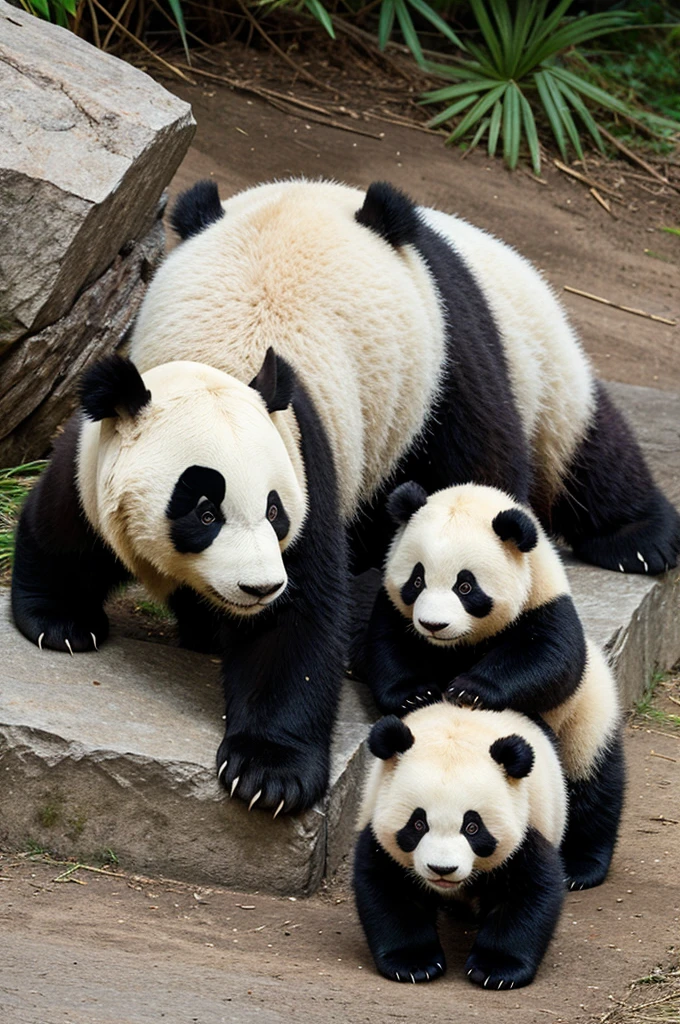 Photo of panda gang