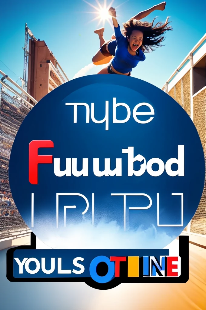 Generate a logo for my youtube channel namely having fun