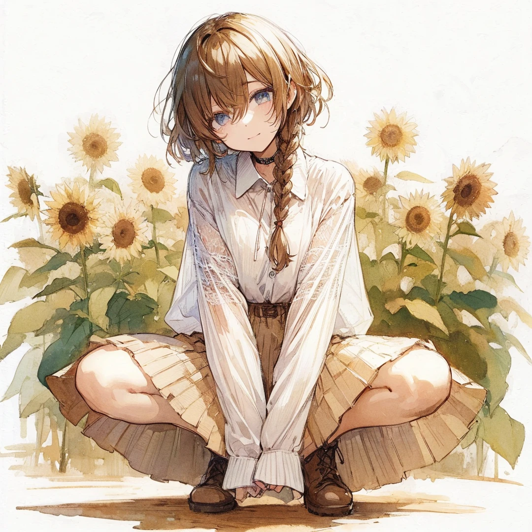 Official art using high-quality hand-drawn watercolor sketch techniques. (best quality,4k,8k,highres,masterpiece:1.2),ultra-detailed,beautiful detailed eyes,A girl with beautiful eyes, everyone, beautiful anime girl, cute anime girl, smooth anime art, anime style, elegant colors, soft lighting, delicate beautiful eyes, very coquettish, (beautiful large breast:1.2), (correct hands:1.2),