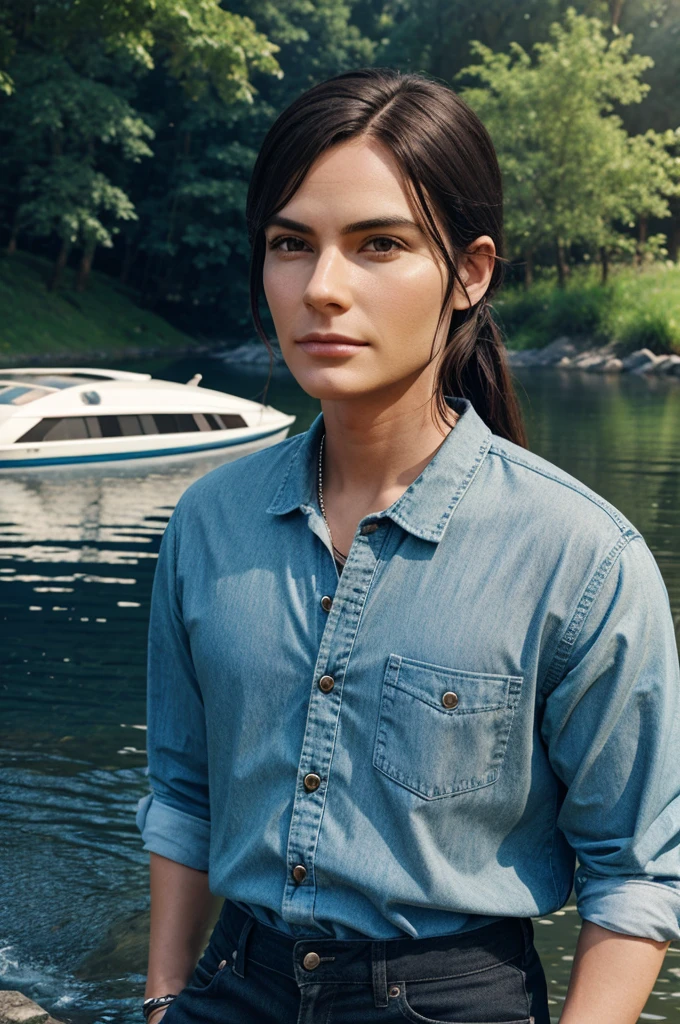 Rivers in future realistic image