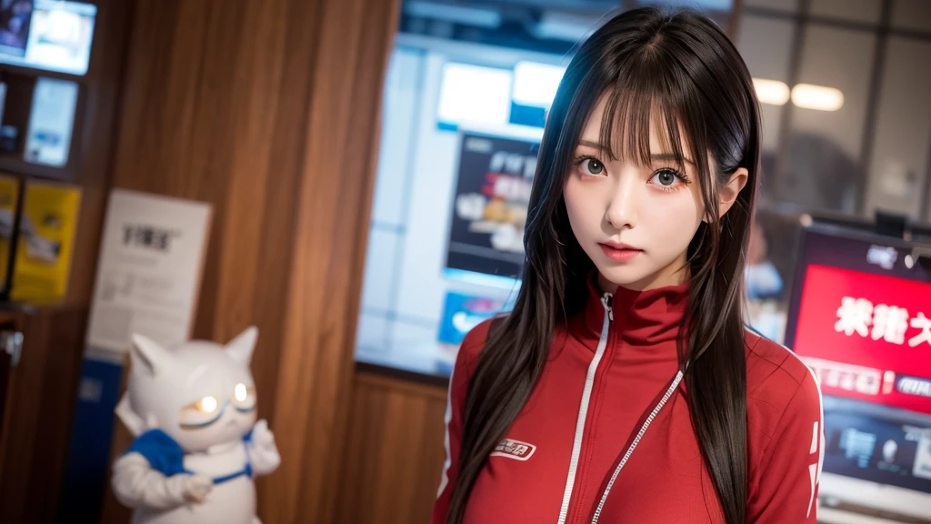 Inside Ultraman is a cute girl、Hot face
