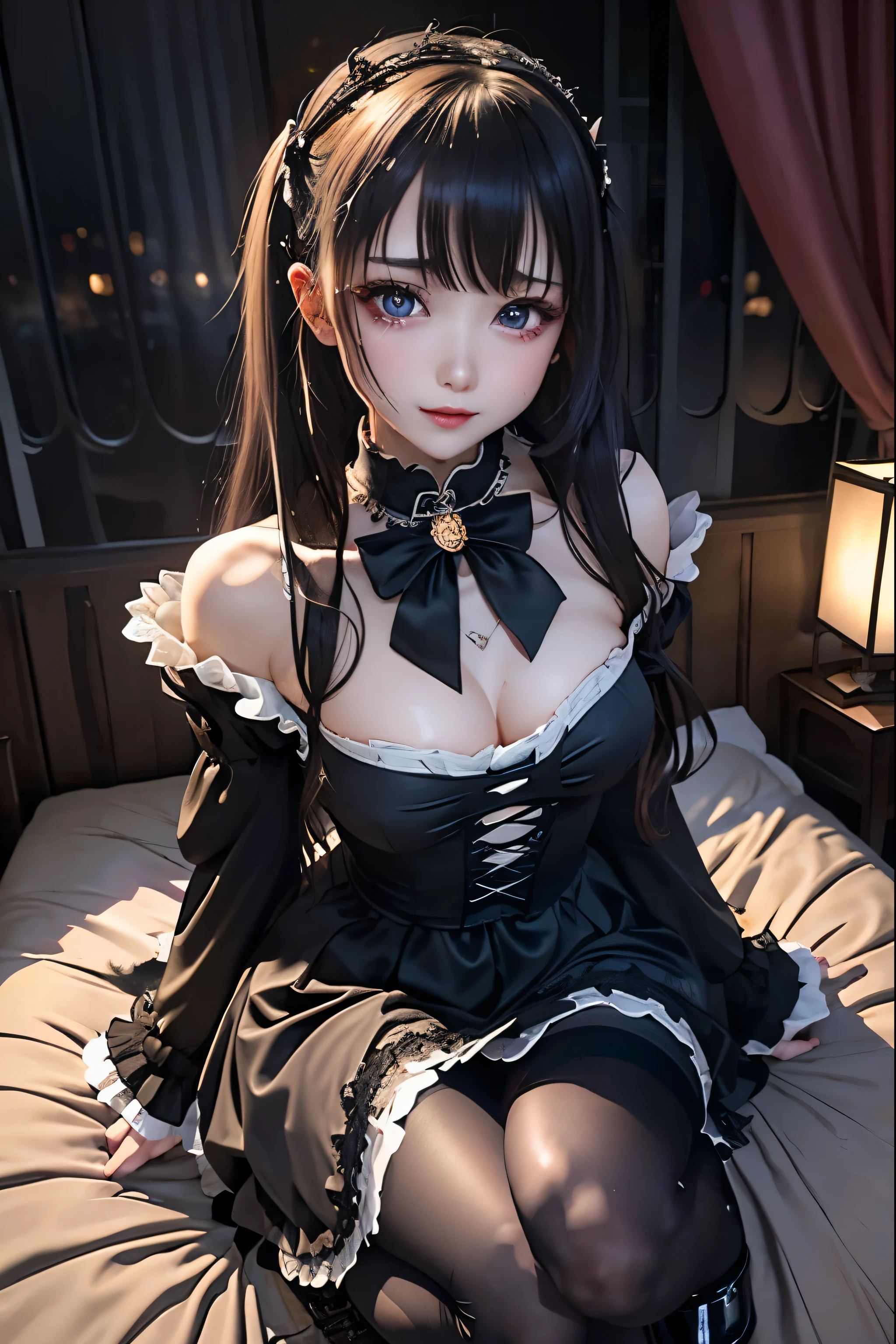 Hard Dark Gothic Makeup、Black dark eyeshadow、sad、Good skin radiance、Dark Gothicメイク、Dark smile、palace、The beauty of fragrance、24-years-old、Expression of intense sexual pleasure、Embarrassed look、Dark Gothic、Highest quality、Expression of sexual pleasure without pain、Drunk face、Purple maid outfit、Mysterious、noble、sexly、Loving smile、Twin tail hair、Right blue eye、Left eye is red、Super tempting pose、Platform Heel Shoes、Heavy makeup、Gothic ta clothes、Silver Hair、Long Hair Straight Hair、Cute Gothic Loliress、Beautiful Face、elegant features、Attractive face、Stained glass background、Chest glistening with sweat、The room is dark、goth long dress、Bell Sleeves、Wizard Sleeve、Decadent look、Sexually excited expression、Glossy thighs wet with water、Thighs that are wet and shiny with oil、Background of a room full of roses、sad expression、Rose Maiden、The embroidery is pink、The dress has pink embroidery.、Thigh-high socks、Knee-high socks、Gentle expression、Dark black eyeshadow、Stained glass and rose background、thighs are a little thin、Female Duo、Female couple、dark church background、Stained glass、Black metal world、Dark Castle、Dark Room、Slender body、gothic long dress、Victorian dress、Small breasts、Hold the wine in your right hand、Hold the lantern in your left hand、pantyhose、The bed is covered with roses、Her thighs are shining with sweat、My body is wet and shiny、Lots of glitter on the thighs、sweating、My thighs are sticky from sweating、Sweat glistening on my thighs、The whole body is sweaty and shiny、I sweated a lot.、My thighs are sweaty、Wet thighy thighs are shining with sweat、A lot of sweat glistening all over the body、Slender body、Put your head on the pillow、Sleeping on a bed、Beautiful legs、Stretching legs、Lie down in bed、Lie on your back in bed、