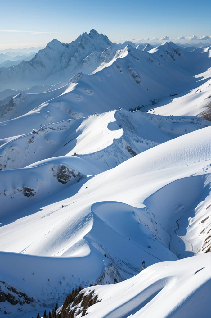Chinese style,Snow Mountain Wallpaper