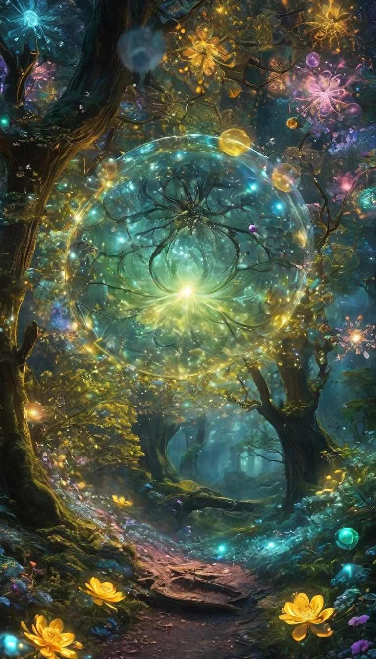 fractal，Shine，Creepy Twins，Glittering, Veera, Extremely small light-emitting quantum dots, Extraterrestrial、Flower Field、wood、forest、Soap bubble、lanthanum、ghost、Fairy