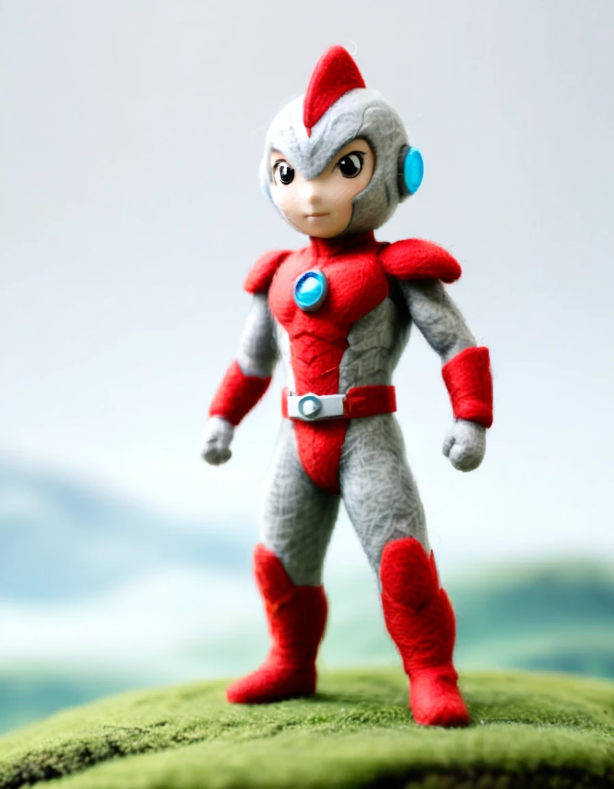 cartoon ultraman stand whitebackground