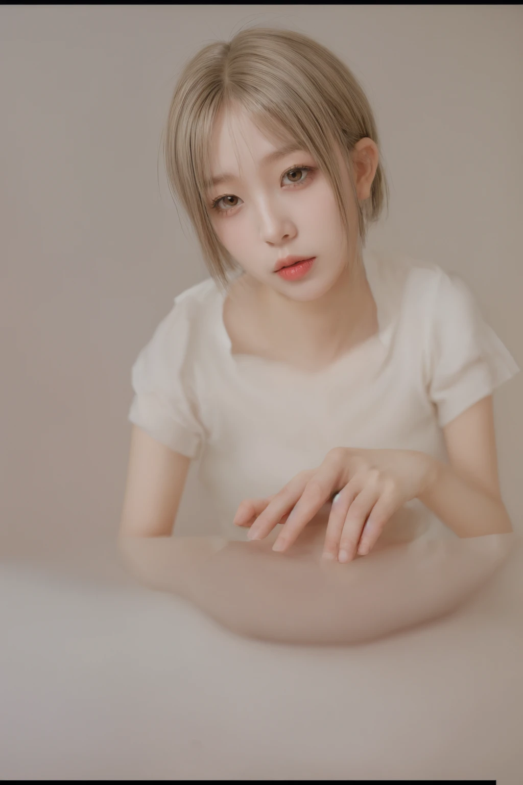 (nsfw:1.5),(8k, RAW photos, top quality, masterpiece: 1.2), (realistic, photorealistic: 1.37), (badhandv4:1.5), Easynegative, ng_deepnegative_v1_75t, ((bra)), ((apron)), ((panties)), (((extra fingers,fewer fingers,strange fingers,bad anatomy, bad hands, extra hands, missing fingers, borken hand, more than two hands, well proportioned hands, more than two legs, unclear eyes, missing_arms, mutilated, extra limbs, extra legs, cloned face,fused fingers))), paintings, sketches, (worst quality:2), (low quality:2), (normal quality:2), lowres, normal quality, ((monochrome)), ((grayscale)), skin spots, acnes, skin blemishes, age spot, glans, mutated hands, distorted hands, bad-hands-5, bad_prompt_version2, bad legs, small breast, bad eye size