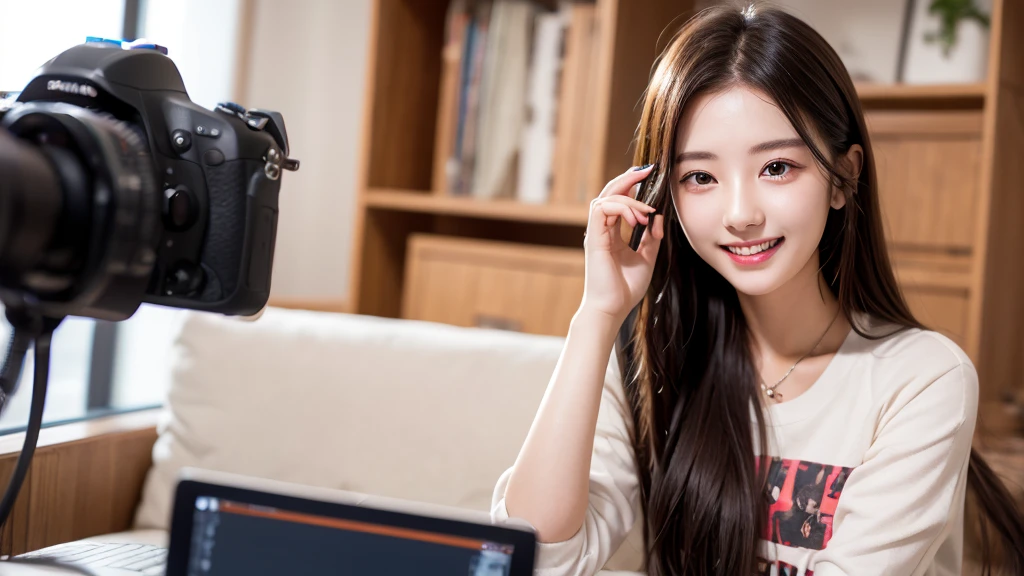 lumafusion、Video Editing、A 20-year-old girl with a cute smile