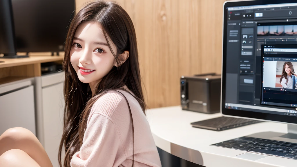 lumafusion、Video Editing、A 20-year-old girl with a cute smile
