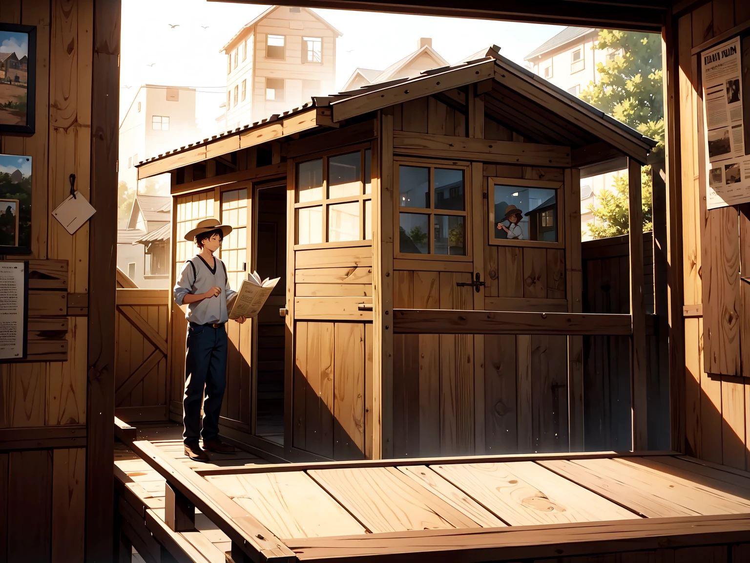 America in the good old days. Mississippi, full of emotion and charm. A log cabin facing demolition. A faded photograph on the corkboard on the wall. Two mischievous boys standing side by side. My childhood when I admired Tom Sawyer and Huckleberry Finn. Those days are so far gone. If I close my eyes, the days of adventure that felt like my own float behind my eyelids without even turning the page. The days filled with excitement and thrills cut out from my memory are like illustrations in a sepia-colored novel, inviting me to a hometown that I can never reach but that certainly existed in my heart.