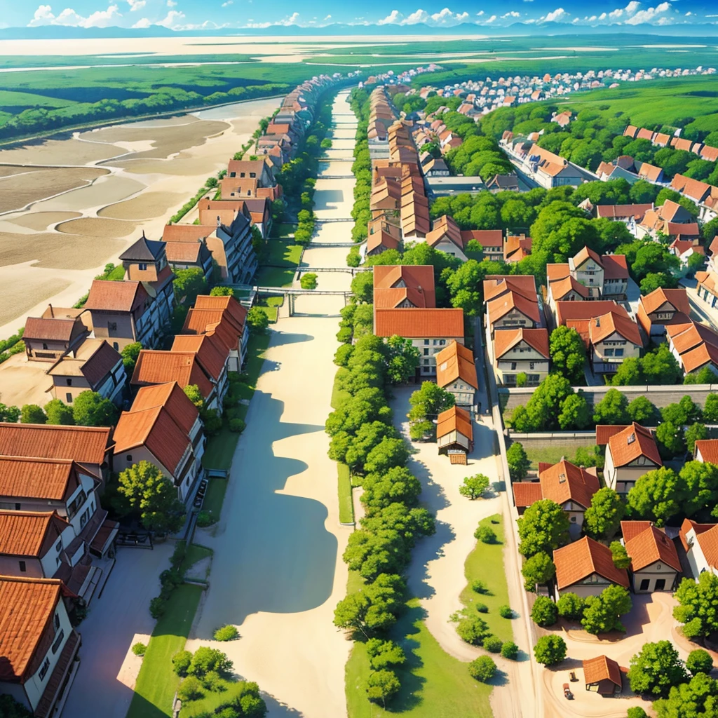 unrealistic, (village), (town), Sand Dunes、Fantasy