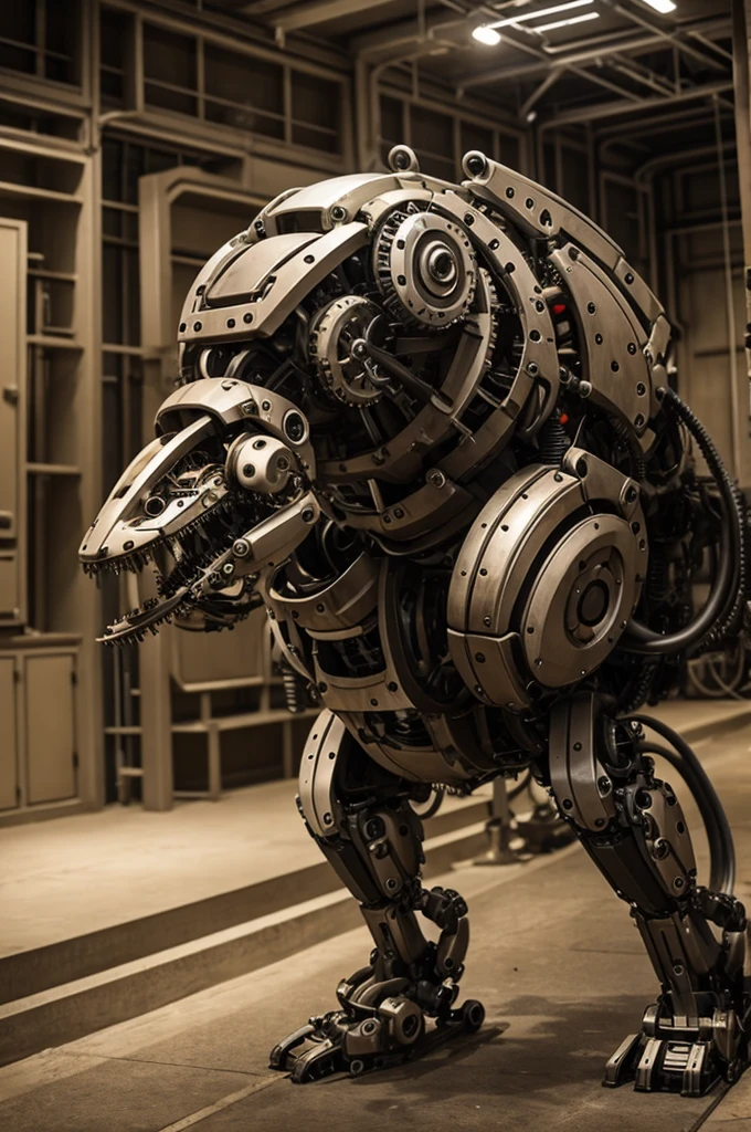 Cute mechanical creature