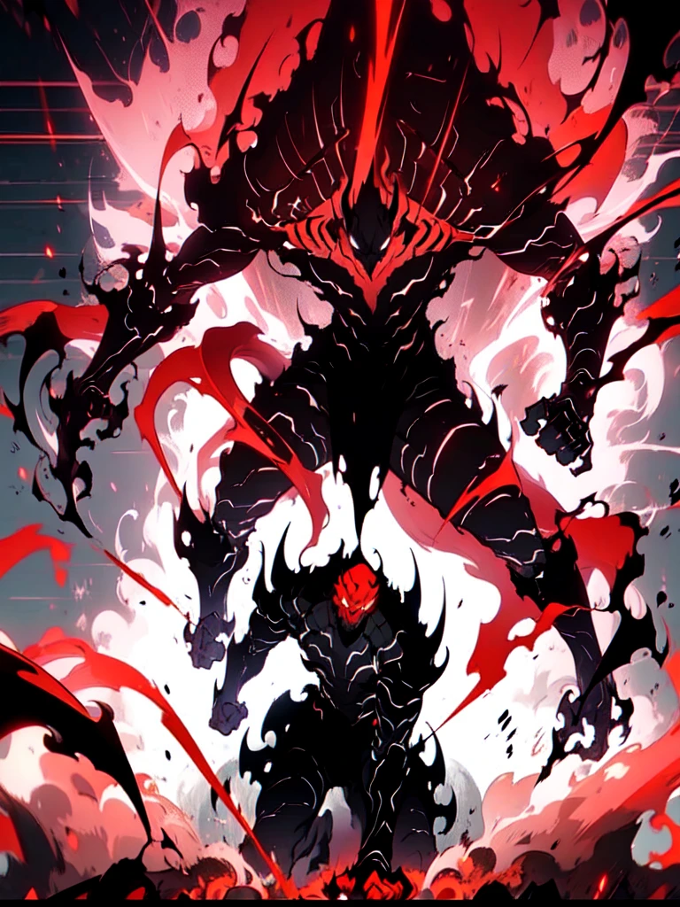 Closeup of a man with a red and black wyvern on dark background, standing on all fours, soft skin, furry, unchanged background, completely red tail, league of legends concept art, official splash art, fist game concept art, splash art, , League of Legends splash art, league of legends art style