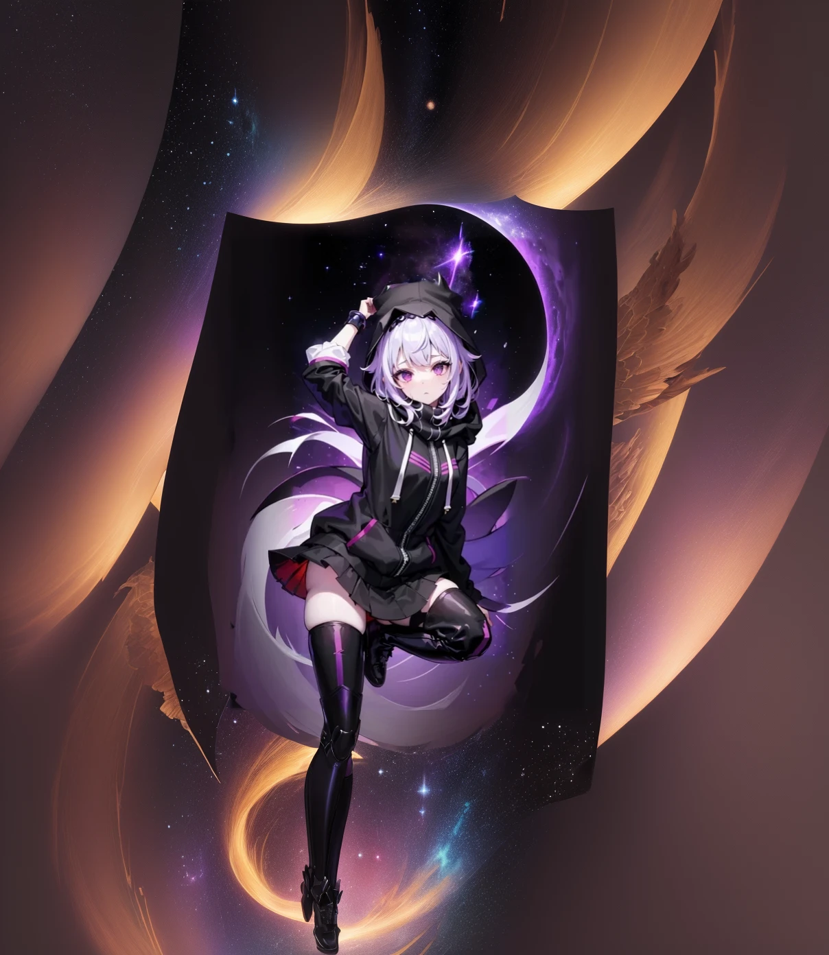 Large galactic wings