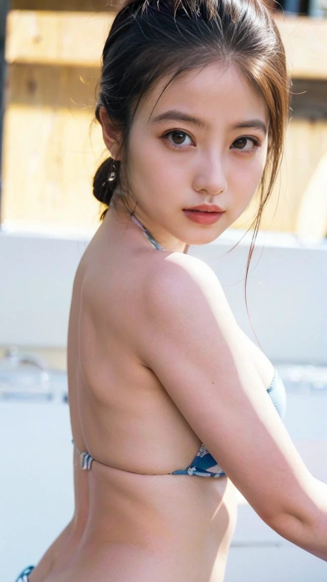 20 year old cute Japan woman, ((Extremely precise and accurate ???????:1.0)), (photo Realistic:1.4), (hyper Realistic:1.4), (最高品質のRealisticな肌の質感:1.4), (Improvement of quality:1.4), (Enhances the beauty of skin texture:1.1), clean and glowing skin, mesh, thin:1.2, (Realistic:1.3), Realisticなライティング, (Smoother lighting:1.05), (Improving the quality of cinema lighting:0.9), Backlight, A gentle light that illuminates the face, Ray Tracing, (Bright light:1.2), 32k, One Japanese woman, fine grain, Detailed face, (Film Grain:1.1), (Natural smile:0), (Accentuates body lines:1.1), High resolution, Natural look, Kind eyes, Enhances hair texture, Delicate light and shadow, Clear skin, Graceful Pose, Beautiful Eyes, Sharp details, Soft light reflection, Beautiful contours, Delicate skin tone, Fine hair texture, Natural background, Natural poses in everyday situations, Lora Style