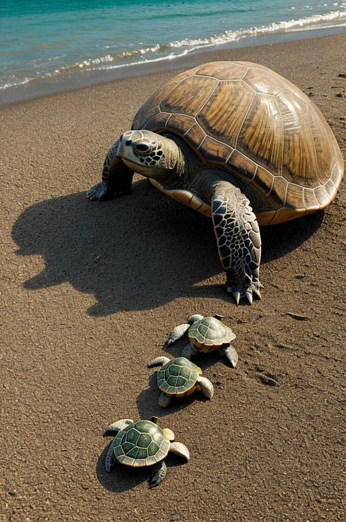 Turtle eat