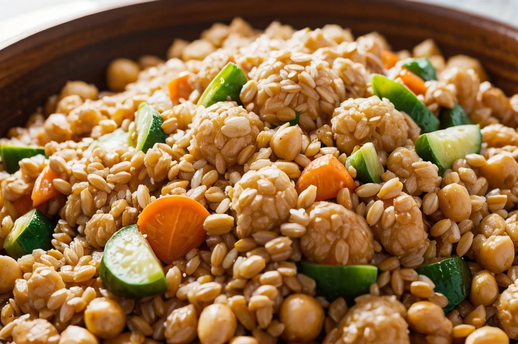 Close-up of grain vegetables