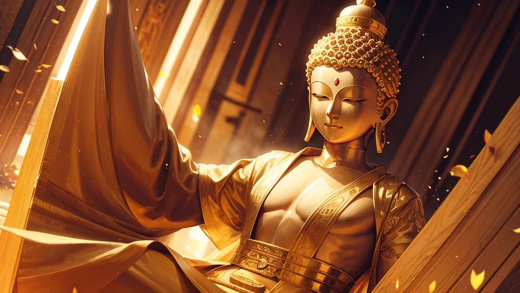 Image of a Buddha that represents a powerful person