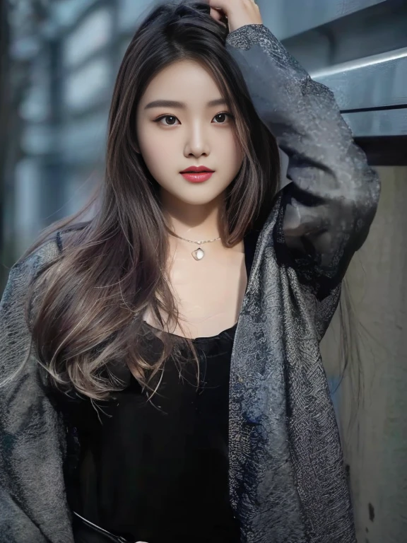 Close-up photo of a woman, perfect has a round face, Profile picture, charming anime,stereoscopic 8k,45 high quality colored lights,000,000,000 pixels inspired by Woobin, south east asian with a round face, Yanjun Chengt, Xindong Chen, heise-lian yan fang, Chinese girl, Yun Ling, Cute young man with a sweet Asian face, with a round face, Li Zixin, Ruean Jia is very beautiful.!, Inspiration from Huang Ji