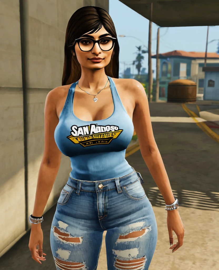 Mod mia Khalifa gta san andreas full body 