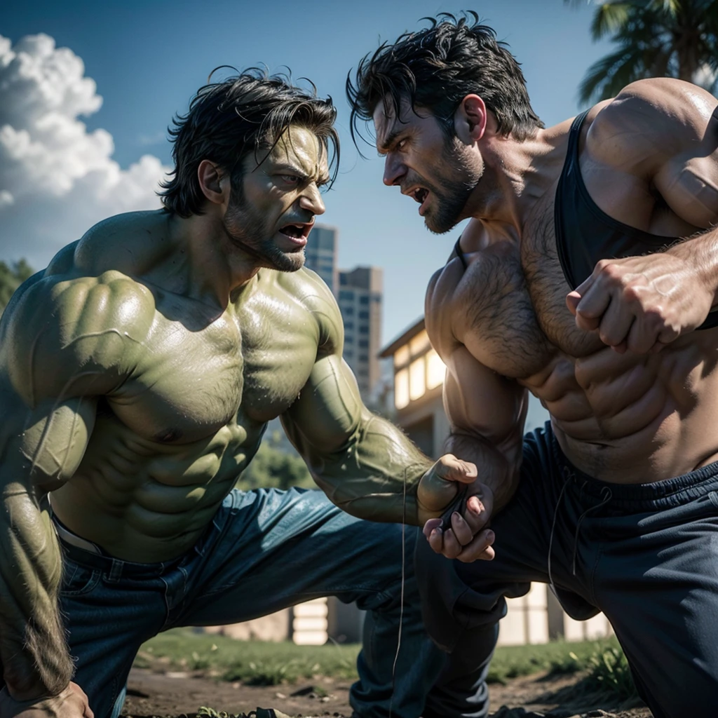 Wolverine vs Hulk